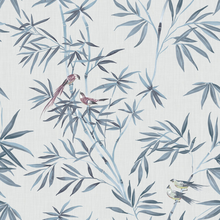 Bay Isle Home Bamboo Chinoiserie Peel and Stick Wallpaper Wayfair Canada